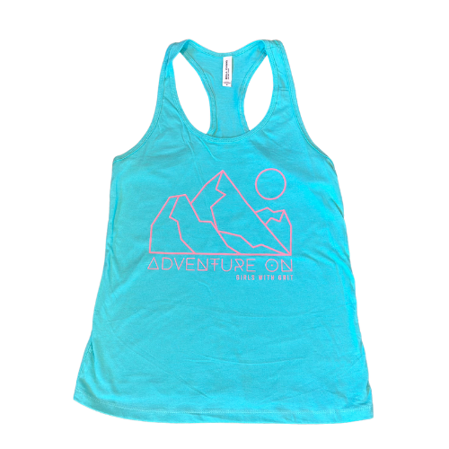 Bright Teal ADVENTURE ON tank