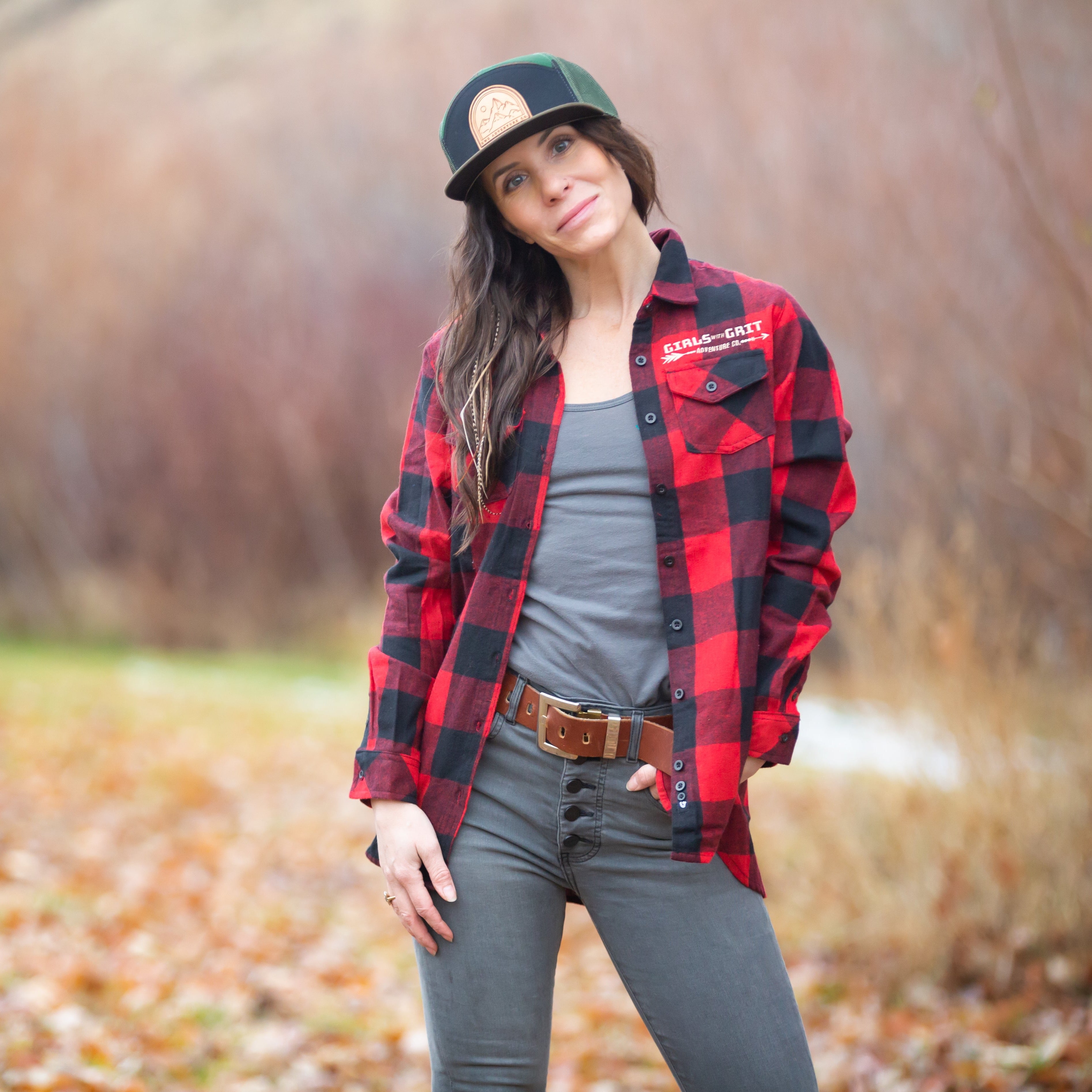 Women's Flannel Shirt  Buffalo Plaid – Grunt Style, LLC