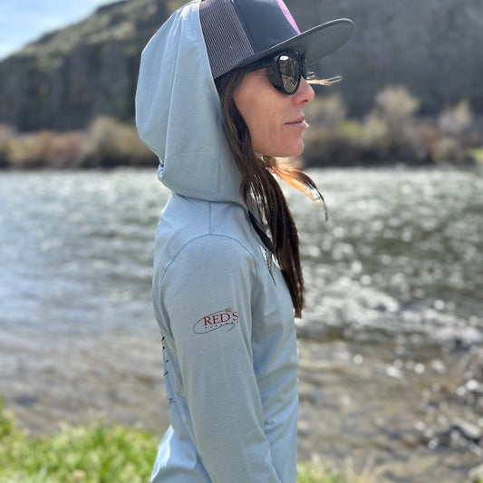 Girls with Grit x SIMMS SOLARFLEX Hooded Sun Shirt