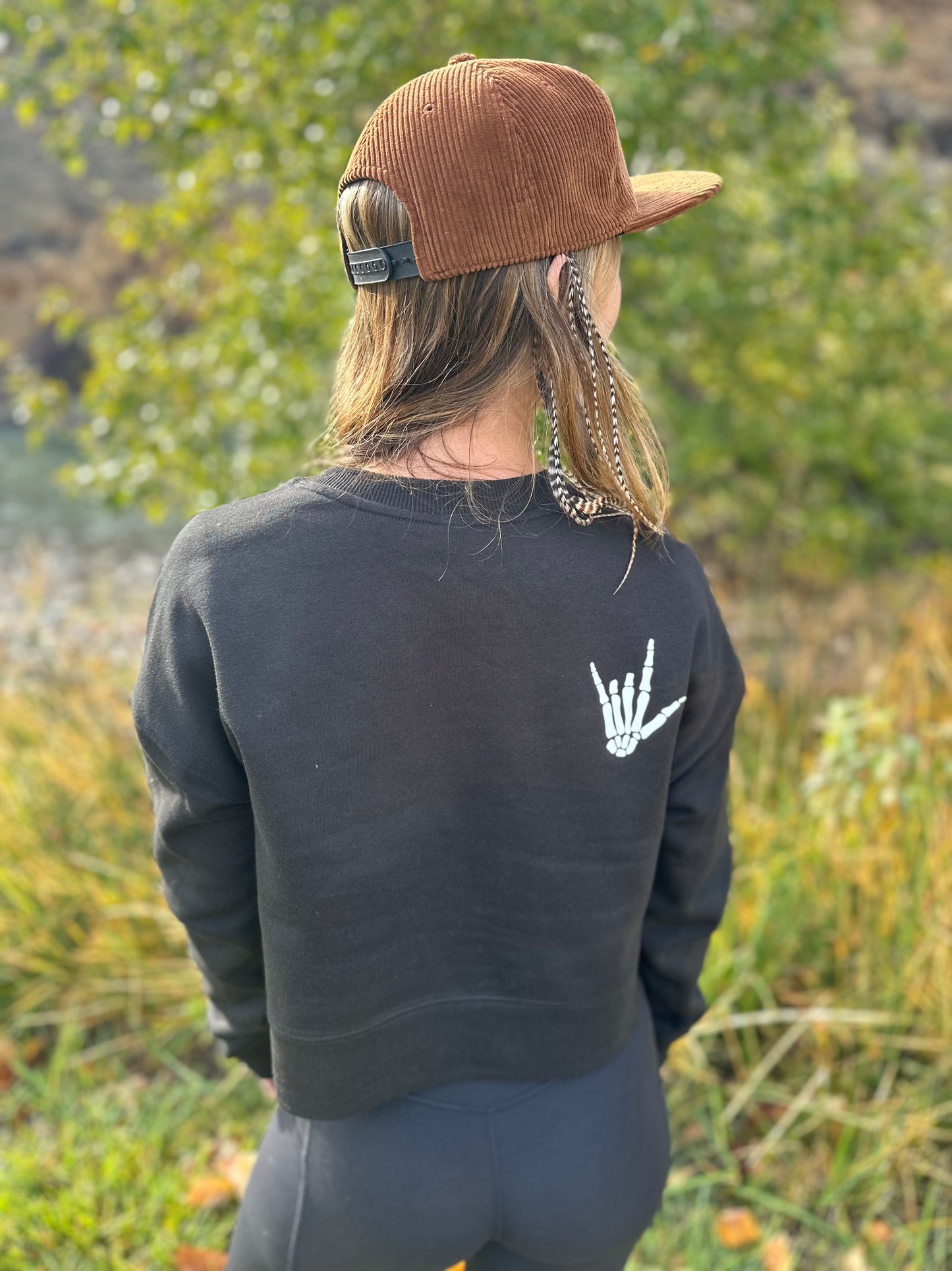 WBSP Fleece Cropped Crew Sweatshirt