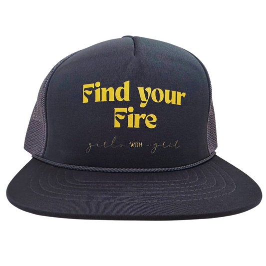 GWG Find Your Fire Trucker Hat